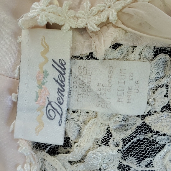 15 DLR SALE GORGEOUS VINTAGE DENTELLE NIGHT PIECE - Picture 10 of 12